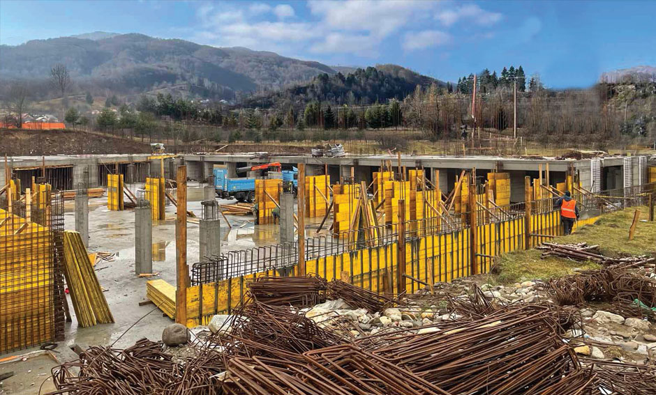 Montis Mountain Resort — construction progress december 2021