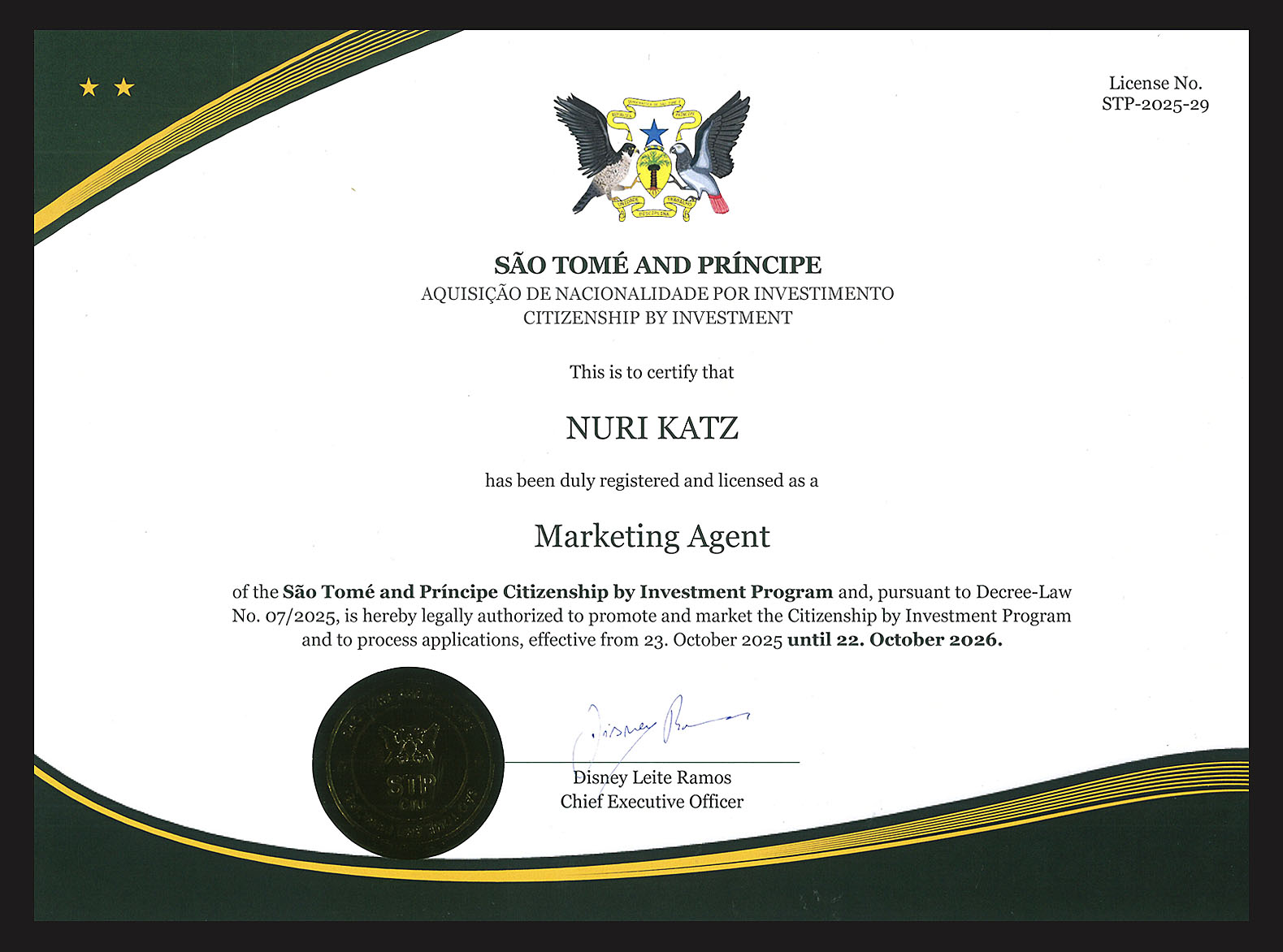 Citizenship by Investment